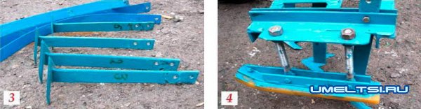 Делаем культиватор-плоскорез к мотоблоку