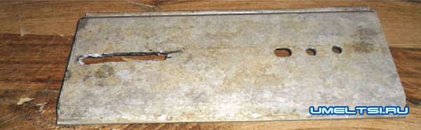 Электрогенератор с приводом от бензопилы