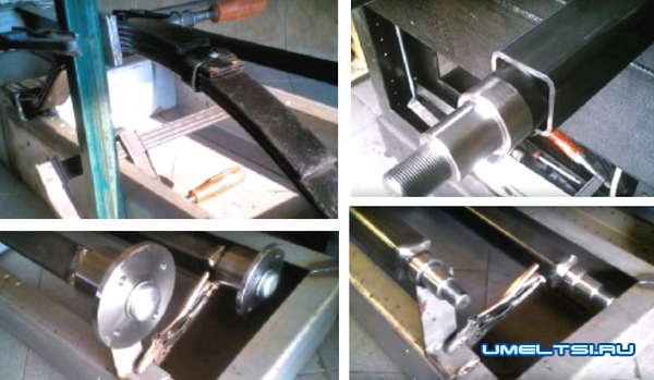 Двухосный прицеп для легкового автомобиля