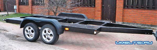 Двухосный прицеп для легкового автомобиля