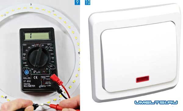 Ремонт светодиодных ламп