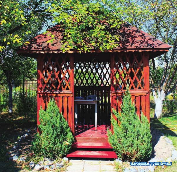 Беседка для дачи своими руками Беседка для дачи своими руками