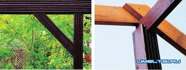 строим дачную беседку из бруса строим дачную беседку из бруса