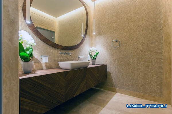 Использование травертина в отделке дома