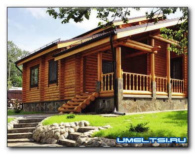 Бревенчатый дом своими руками