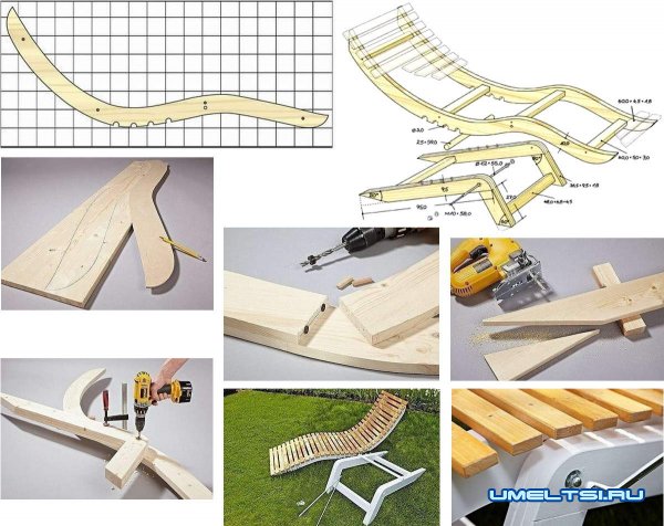 шезлонг-чертеж