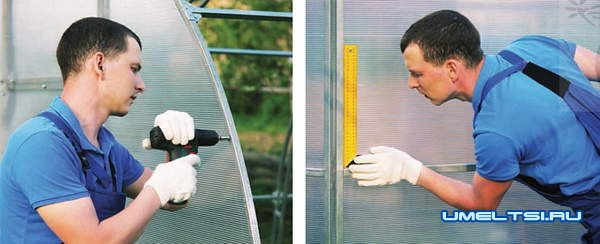 Теплица из поликарбоната пошагово