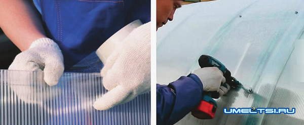 Теплица из поликарбоната пошагово