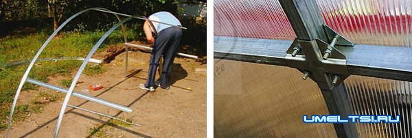 Теплица из поликарбоната пошагово