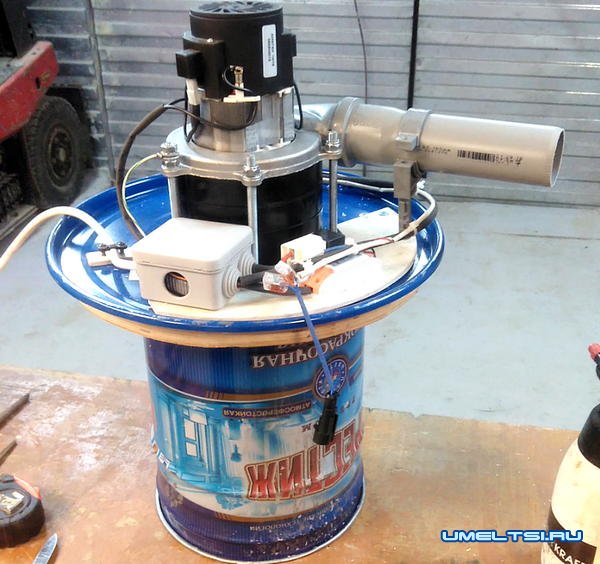 Как сделать центральный пылесос