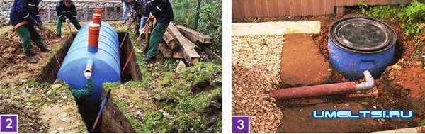 система отвода и утилизации стоков