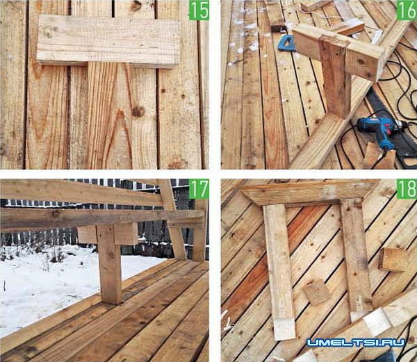 Строим беседку из дерева