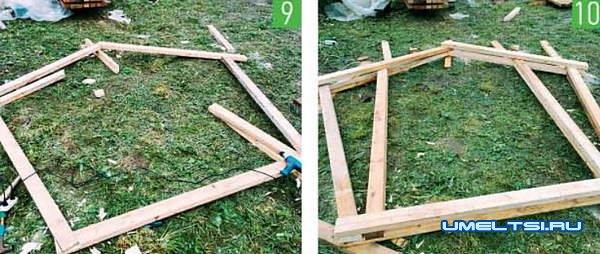 Строим беседку из дерева