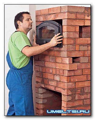 Дровяная печь-каменка для бани