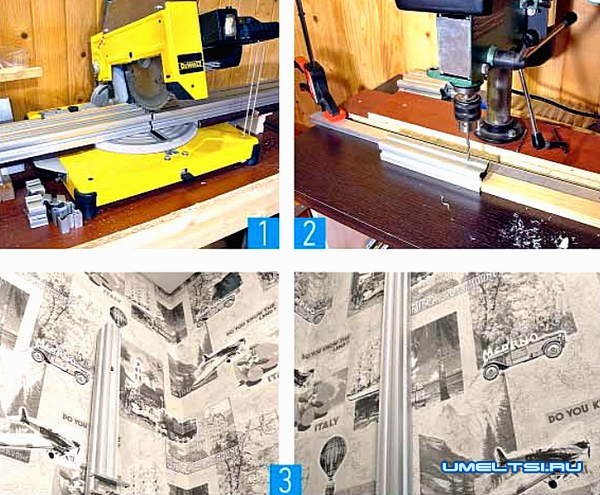 Стеллажи для гардеробной комнаты