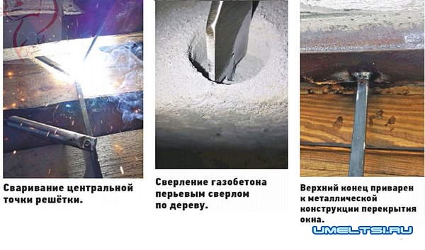 Самодельные решётки на окна для дачи