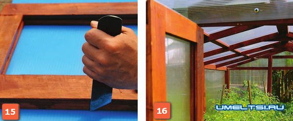 Строительство теплицы из дерева Строительство теплицы из дерева