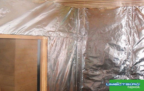 Каркасная банька для двоих