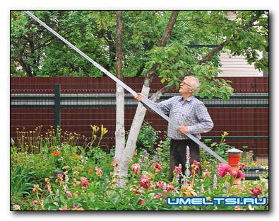 Как сделать плодосъёмник