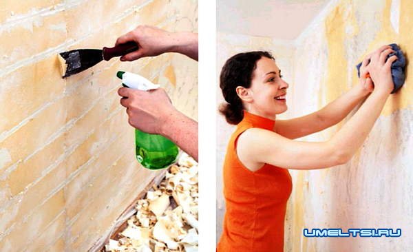 Как снять старые обои без лишних хлопот