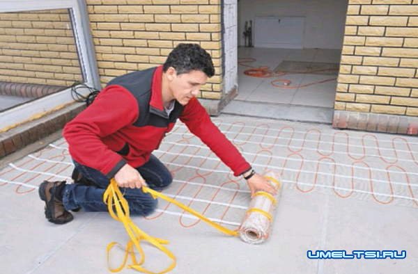 Монтаж тёплого пола своими руками