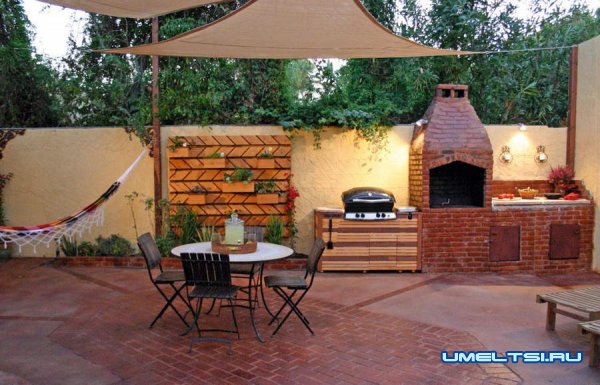 Зона барбекю (фото)