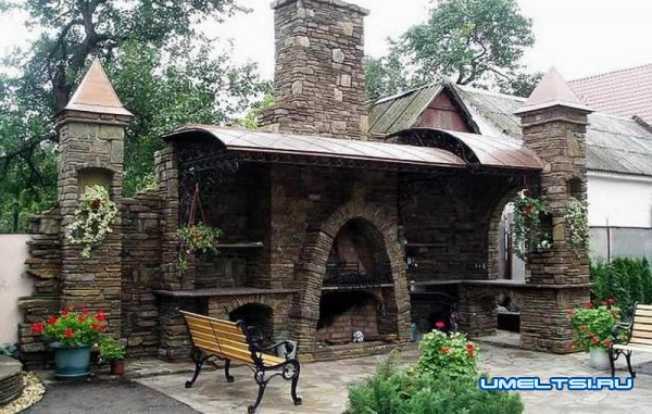 Зона барбекю (фото)