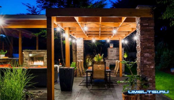 Зона барбекю (фото)