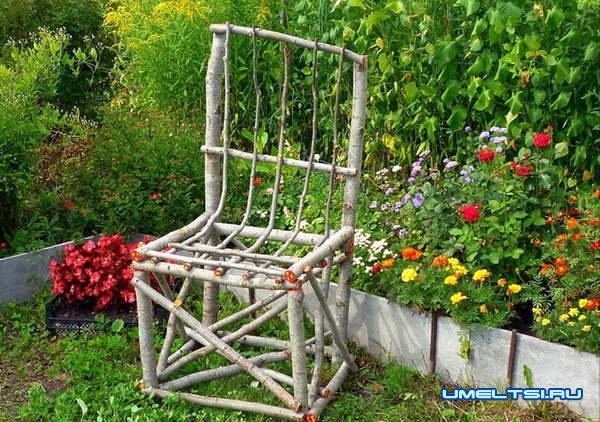  оригинальная дачная мебель