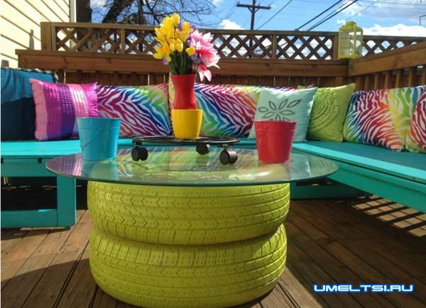  оригинальная дачная мебель