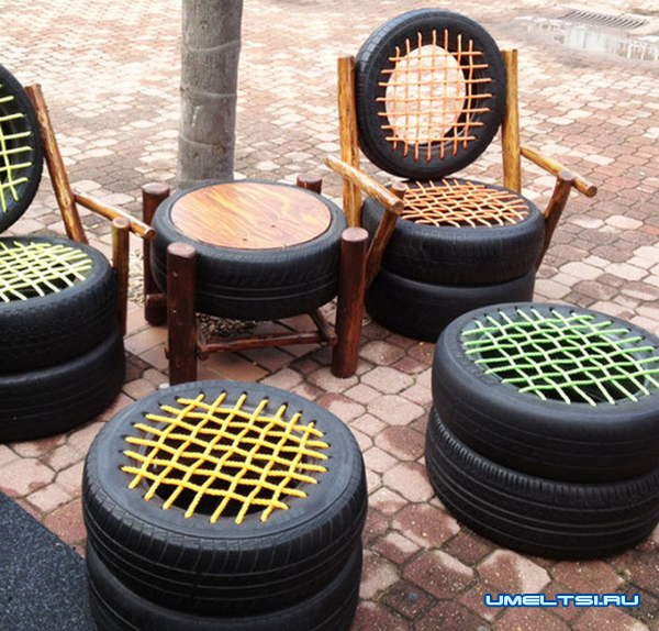  оригинальная дачная мебель