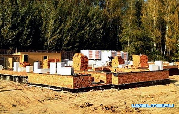 Строительство коттеджа поэтапно Строительство коттеджа поэтапно