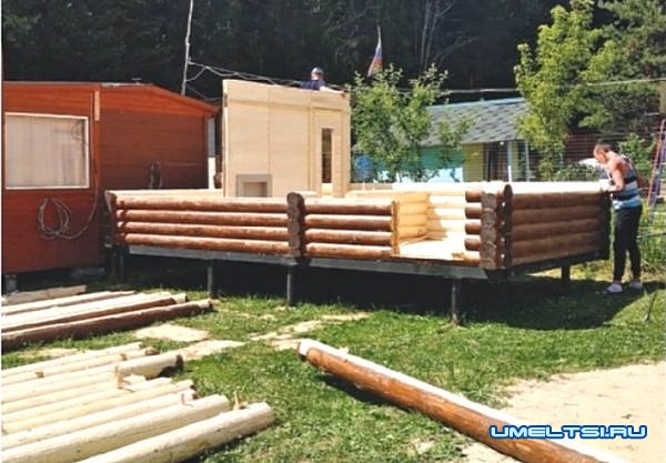 Как построить баню