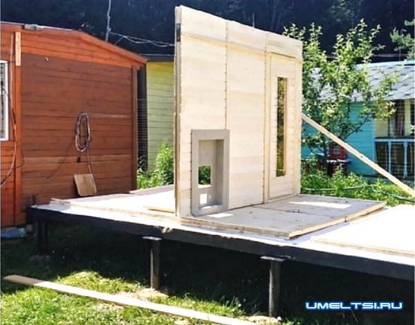 Как построить баню