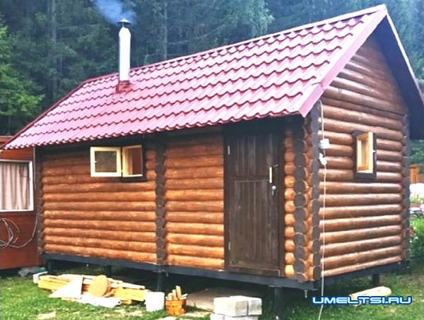 Как построить баню