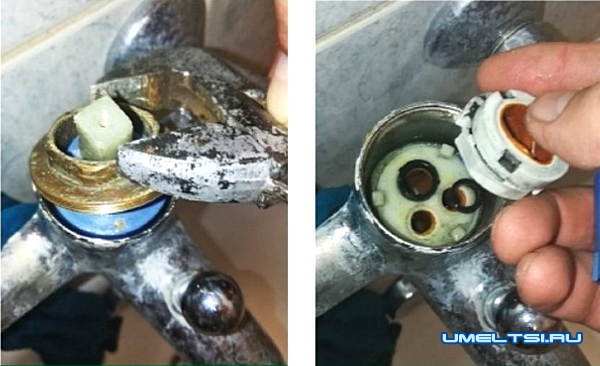 Ремонт и замена крана в ванной