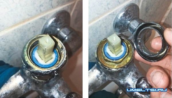 Ремонт и замена крана в ванной