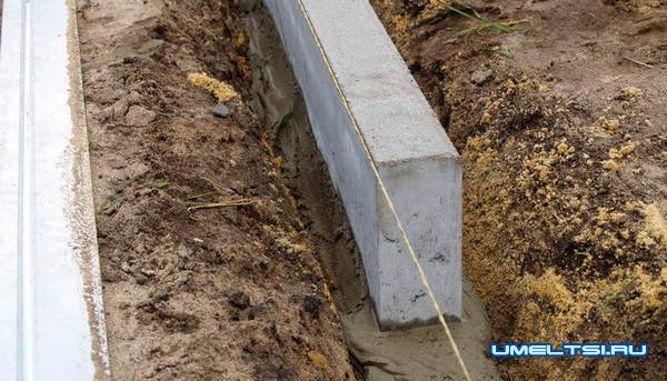 Технология укладки бордюров Технология укладки бордюров