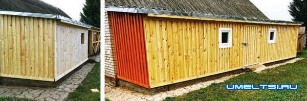 Как сделать хозблок-пристройку Как сделать хозблок-пристройку