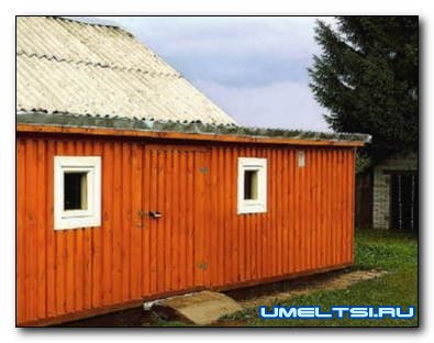 Как сделать хозблок-пристройку Как сделать хозблок-пристройку