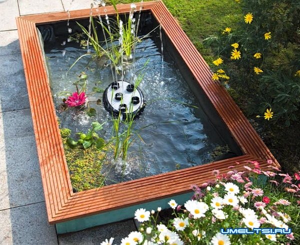 Садовый пруд своими руками