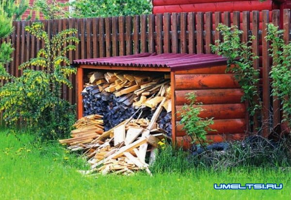 Строим дровяник