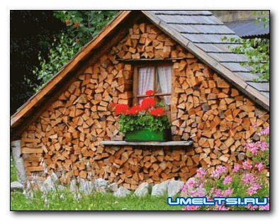 Строим дровяник