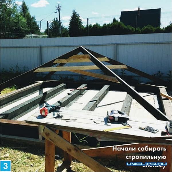 Строим летнюю кухню-беседку