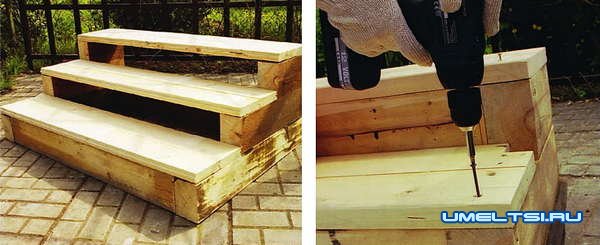 Делаем деревянное крыльцо своими руками