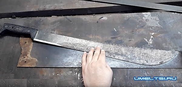 мачете в гаражных условиях своими руками