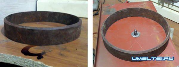 Зернодробилка из электропилы своими руками