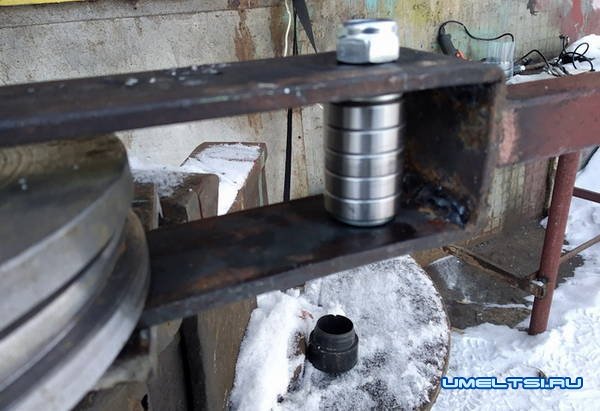 Делаем простой трубогиб для профильных труб - чертеж Делаем простой трубогиб для профильных труб - чертеж