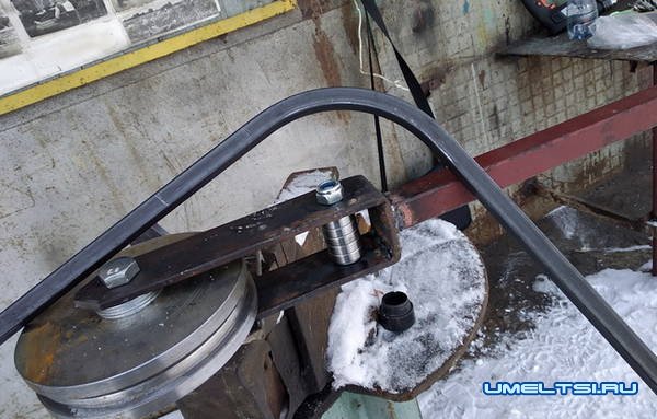 Делаем простой трубогиб для профильных труб - чертеж Делаем простой трубогиб для профильных труб - чертеж