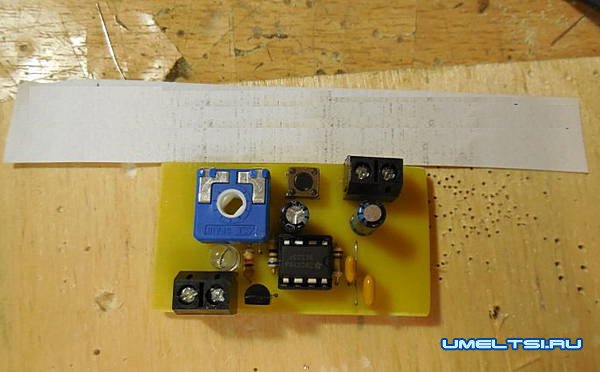 Изготовление простого электронного таймера